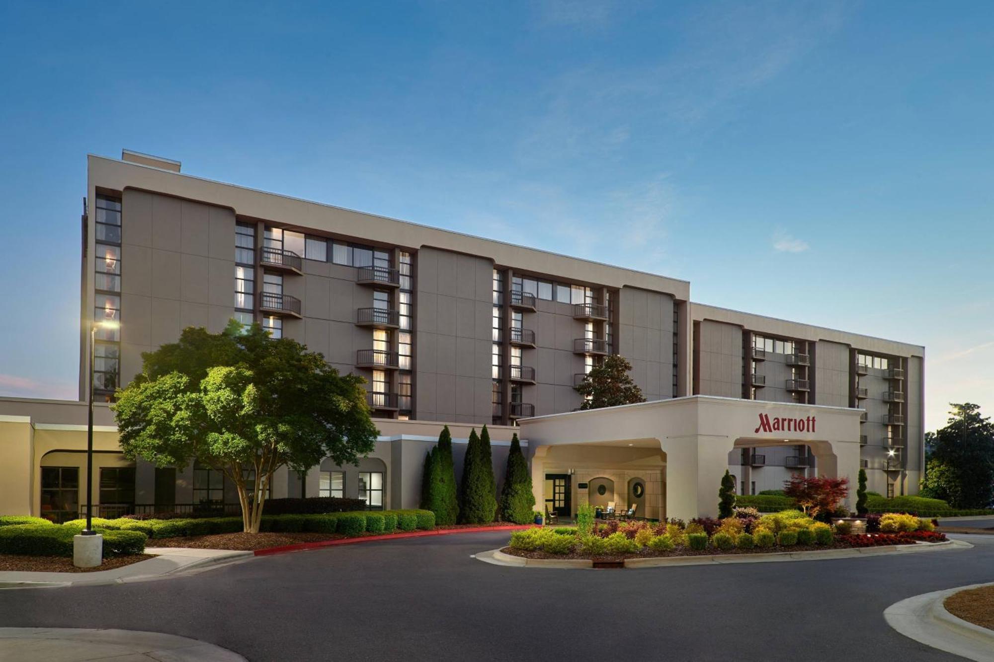 Charlotte Marriott Southpark Hotel Exterior foto